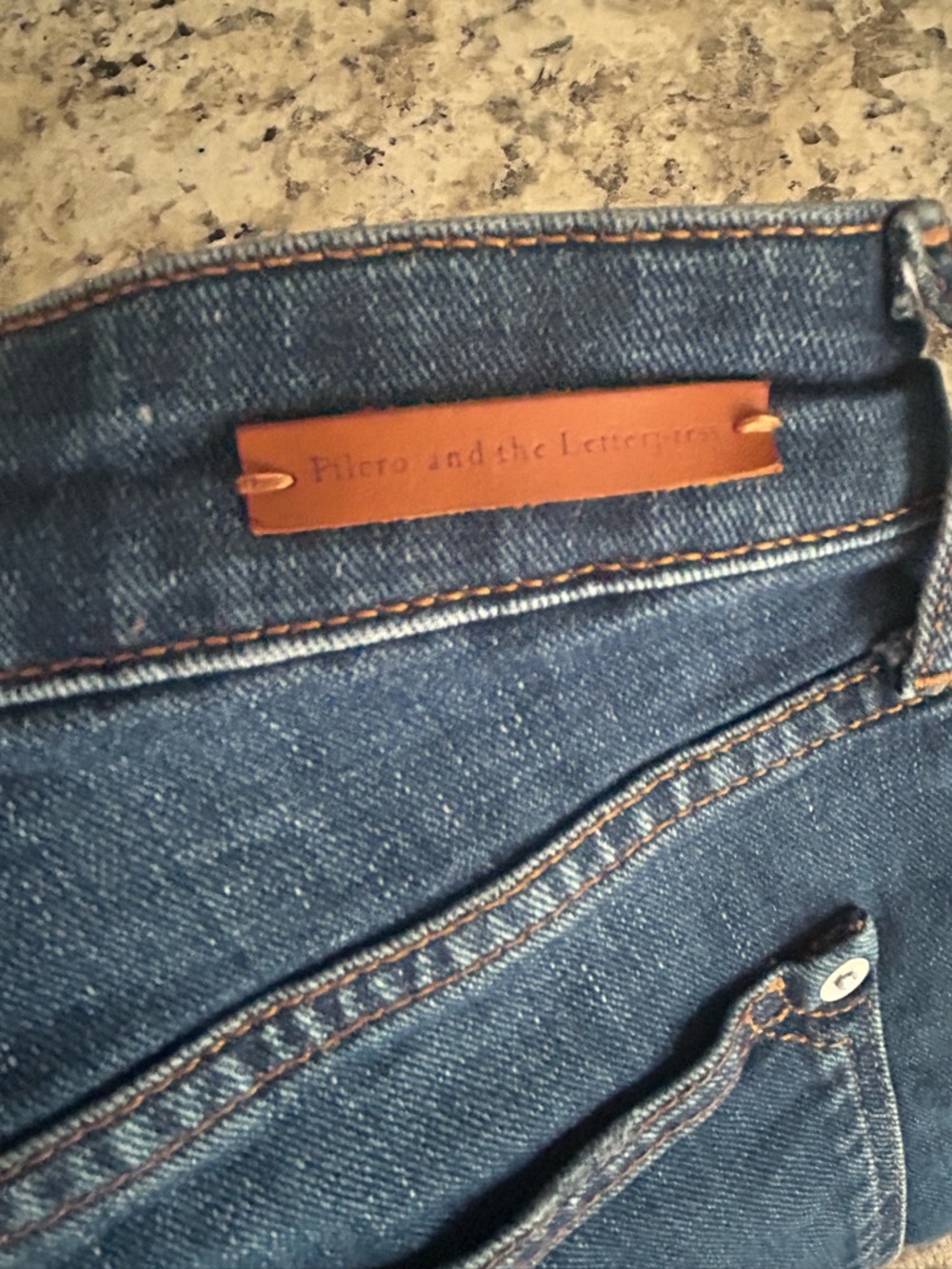 Anthropologie Pilcro and the Letterpress Slim Boyfriend Jeans Western Size 25 - Picture 8 of 16
